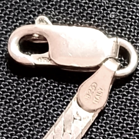 925 Italy Silver Snake Style Bracelet - Picture 6 of 6